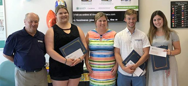 Three students win $1,500 Youth Volunteer Award