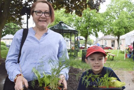 Incredible Edible Plant Festival, green thumbs up