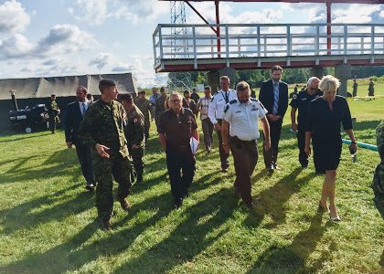 Federal Public Safety Minister tours Nav Centre