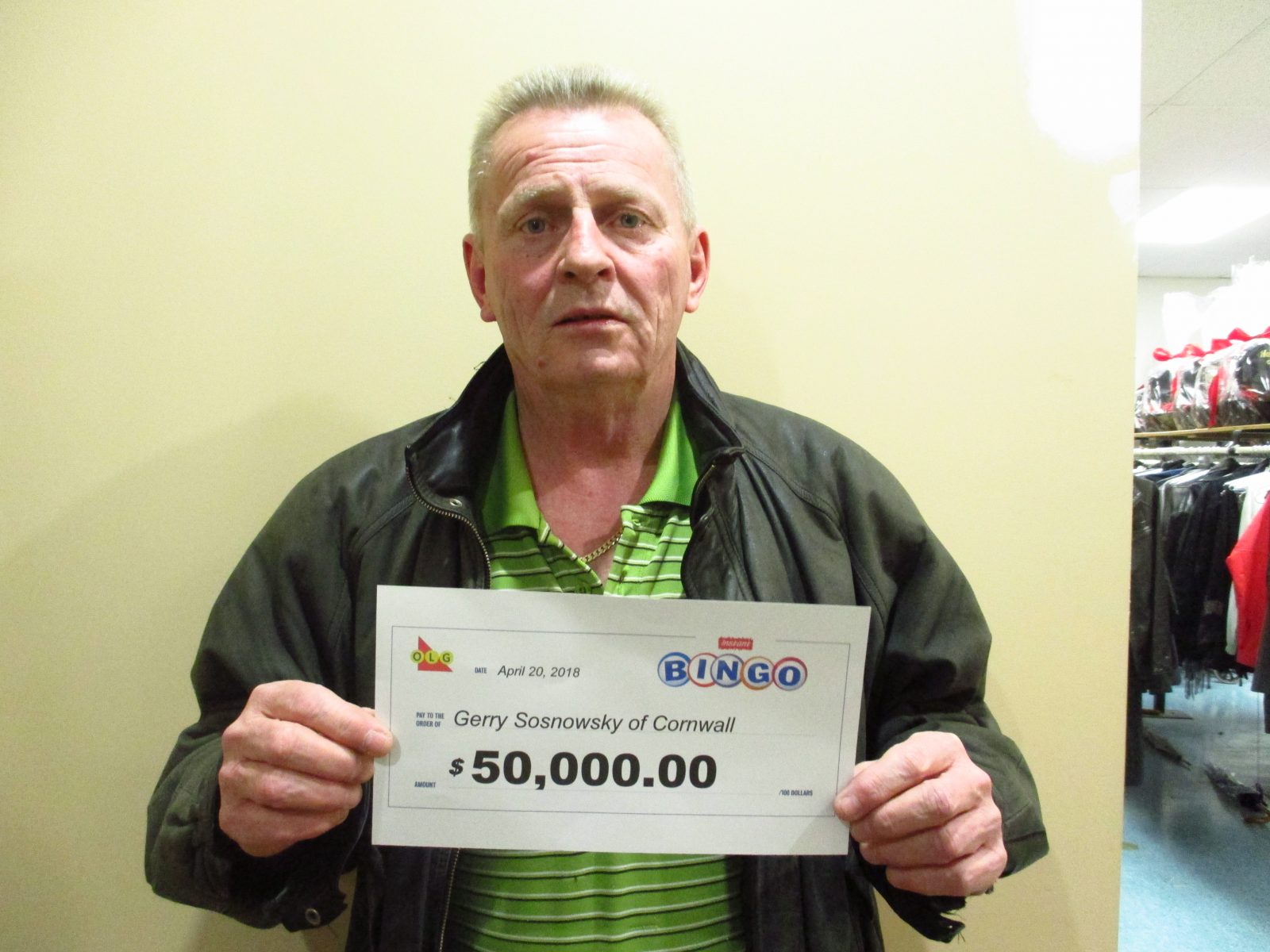 Cornwall resident wins $50,000