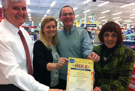 Canadian Tire owners get behind Hike for Hospice