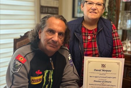 MPP recognizes Merpaw for Comfort Quilts run