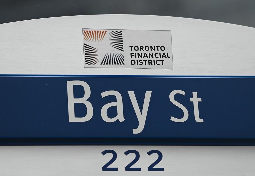 S&P/TSX composite edges higher while loonie hits two-month high