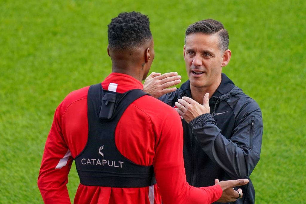 Sending off. John Herdman is the Canadian men s National Team head coach. Adrian Mora Costa Rica Soccer.