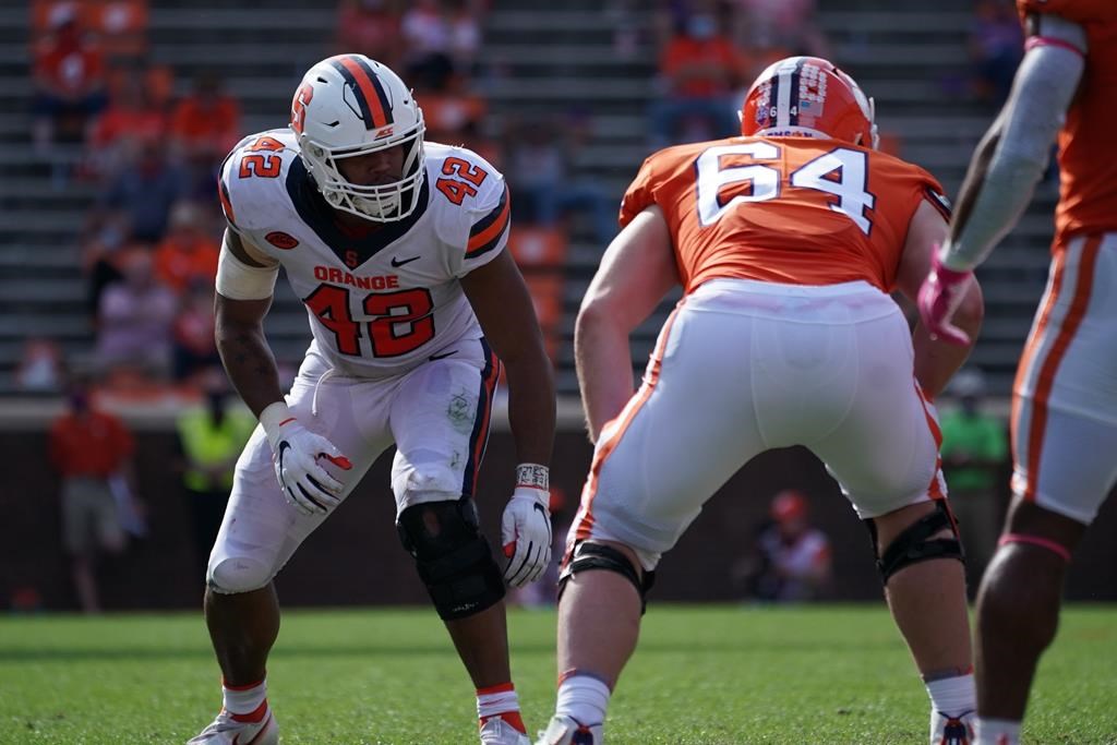 Linebacker Tyrell Richards shows off his versatility at CFL combine