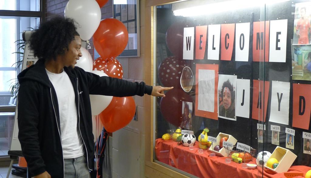 Toronto FC teenager Jayden Nelson gives back to his Brampton elementary school