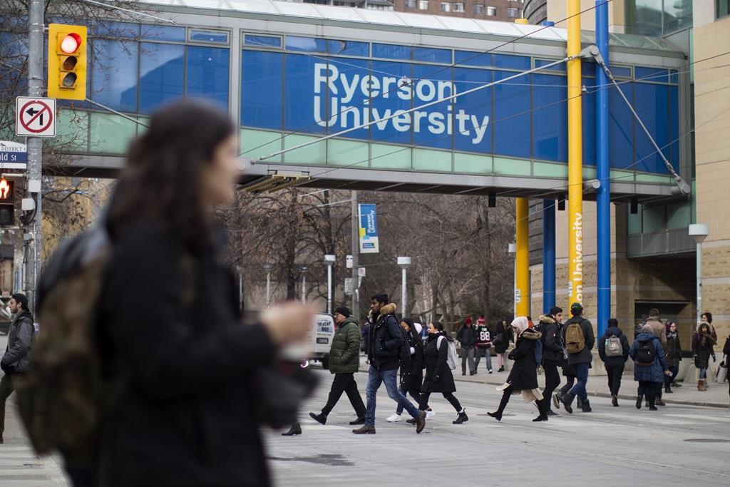 Ryerson University changes its name to Toronto Metropolitan University