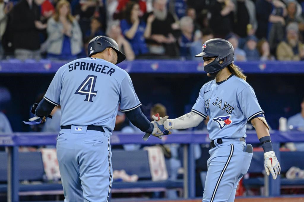 Espinal’s RBI single backs stellar Gausman outing as Blue Jays top Astros 3-2