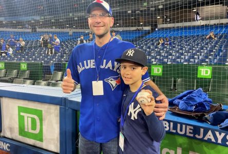 Young Yankees fan meets hero Judge a day after viral home run ball moment