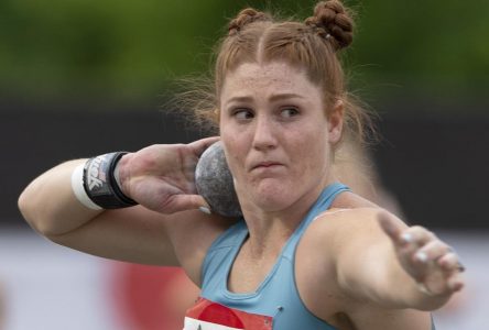 Mitton’s Canadian-record throw in shot put is second best in the world this season