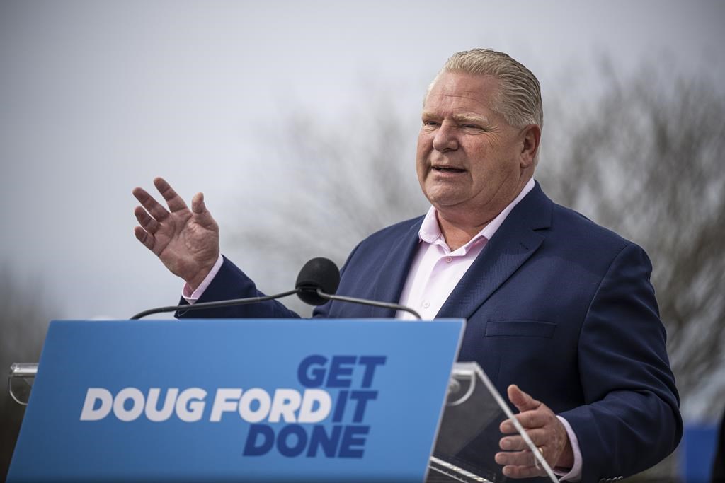 Progressive Conservative Leader Doug Ford touts party’s progress in Ring of Fire plan