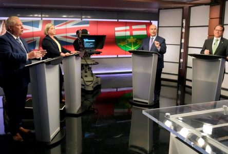 Ontario party leaders attack Ford on health, education in election debate