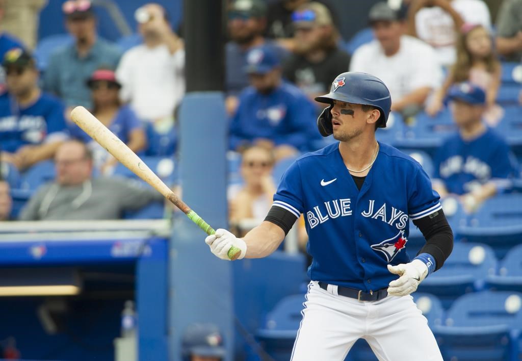 Toronto Blue Jays recall infielder Cavan Biggio from triple-A Buffalo Bison