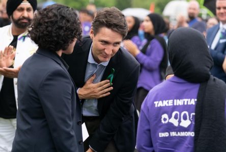 Trudeau joins London march marking anniversary of deadly attack on Muslim family