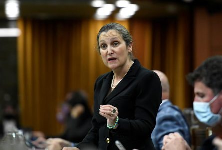 Freeland leaves the door open to further action to address economic volatility