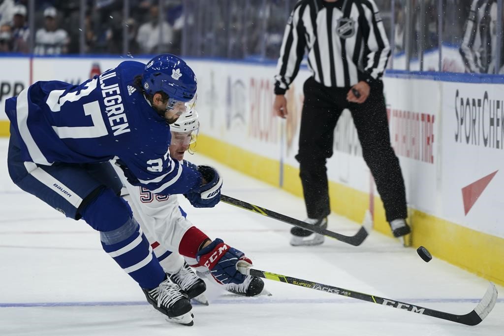 Toronto Maple Leafs sign defenceman Timothy Liljegren to two-year contract extension