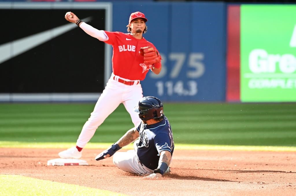 Blue Jays lose 7-3 to visiting Tampa on a heartbreaking weekend for the club