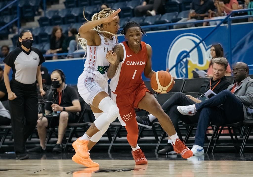 Kyei makes her debut, Edwards scores 22 and Canada beats Belgium to open GloblJam