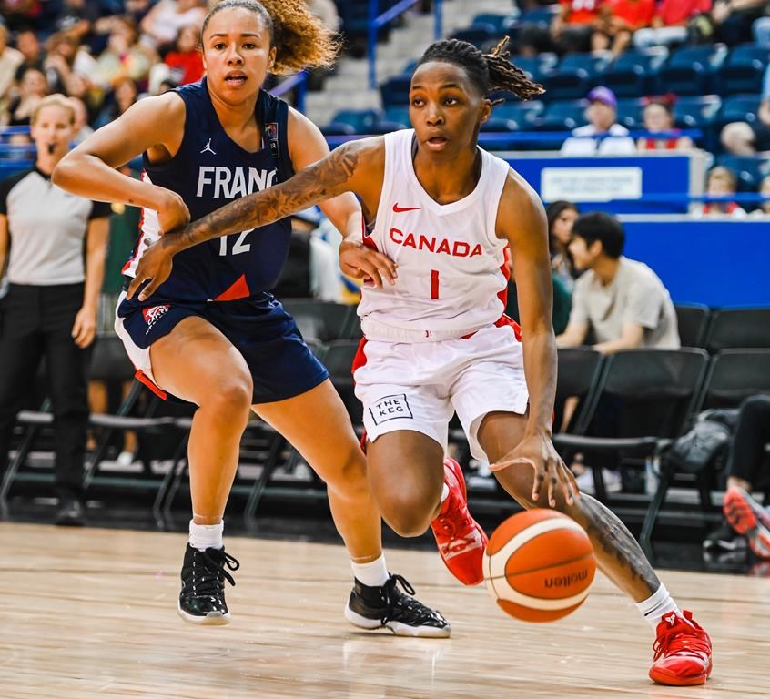 Aaliyah Edwards has 20 points, 10 boards in Canada’s win over France