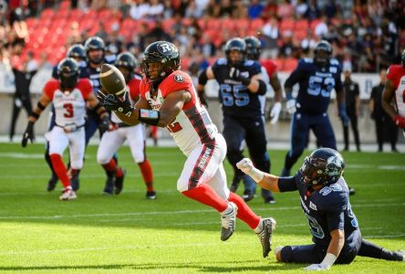 Redblacks record first win by upsetting Argonauts 23-13