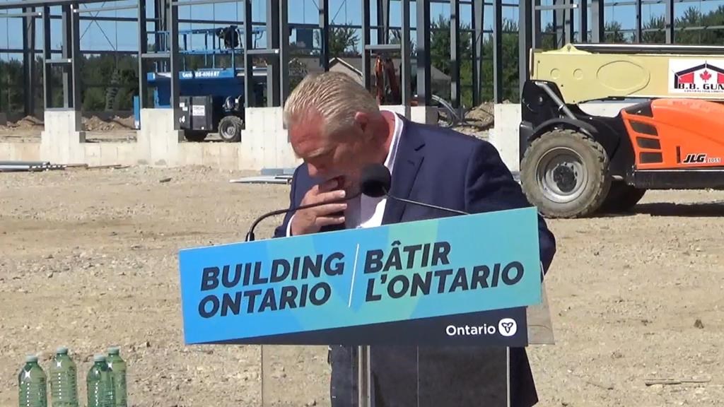 ‘I just swallowed a bee’: Ontario Premier Doug Ford creates buzz after insect episode