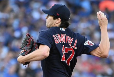 Canadians Quantrill, Naylor lead Guardians to 8-0 road win over Blue Jays