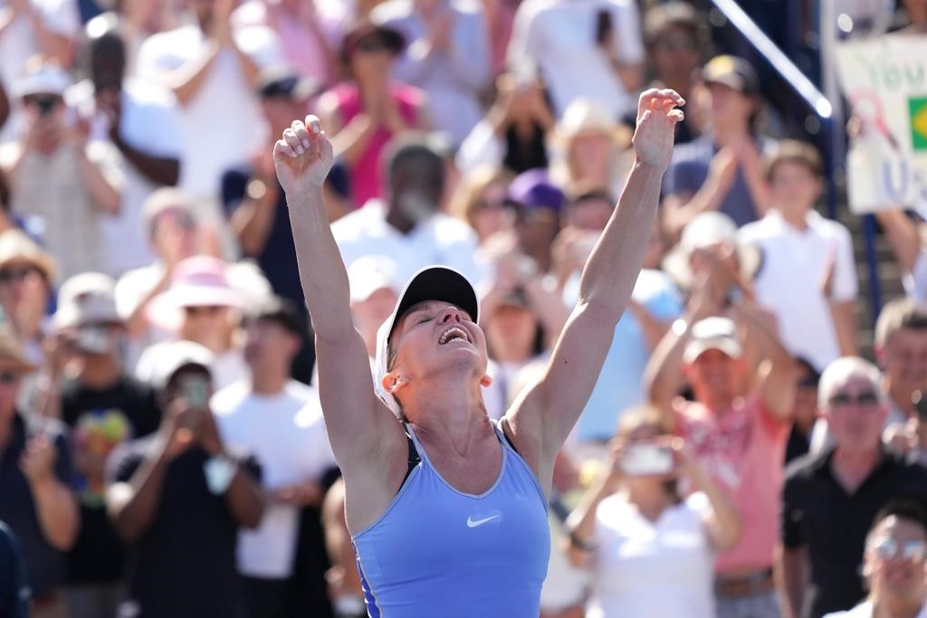 Simona Halep wins third National Bank Open with victory over Beatriz Haddad Maia