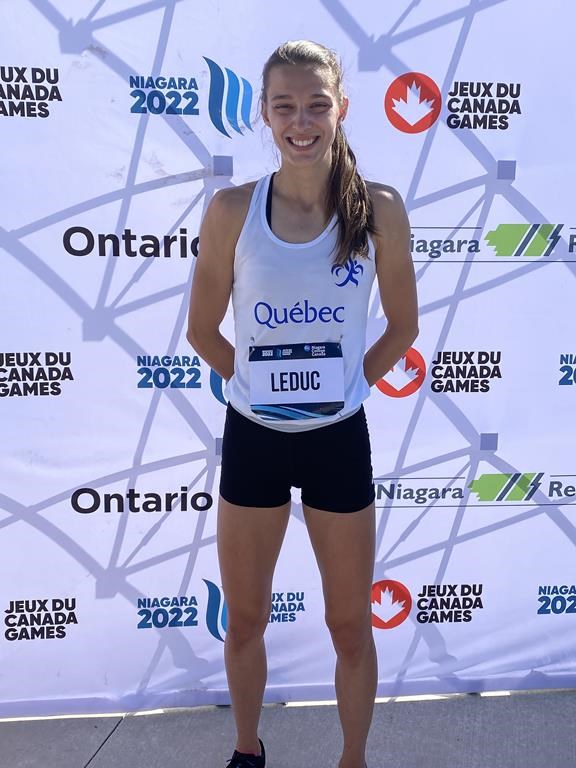 Audrey Leduc breaks women’s 100-metre sprint record to win gold at Canada Games