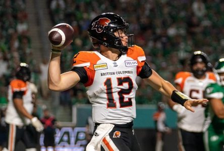 Rourke, McManis, Rhymes named CFL top performers for month of August