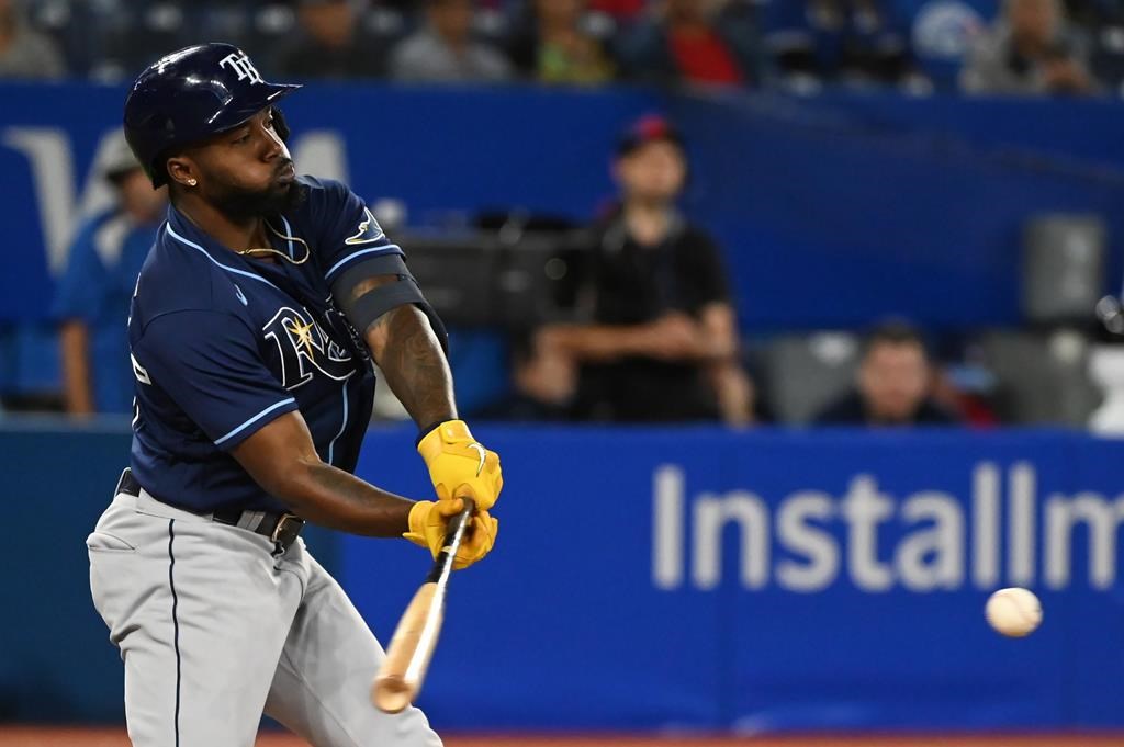 Springer’s two-run homer helps Blue Jays split doubleheader against rival Rays