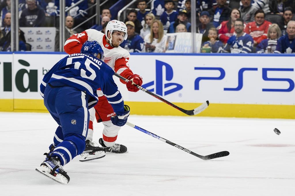 Maple Leafs sting Red Wings 5-1 in pre-season finale