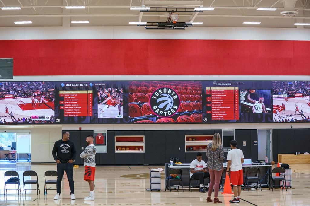 Toronto Raptors hope technology off the court leads to success on it