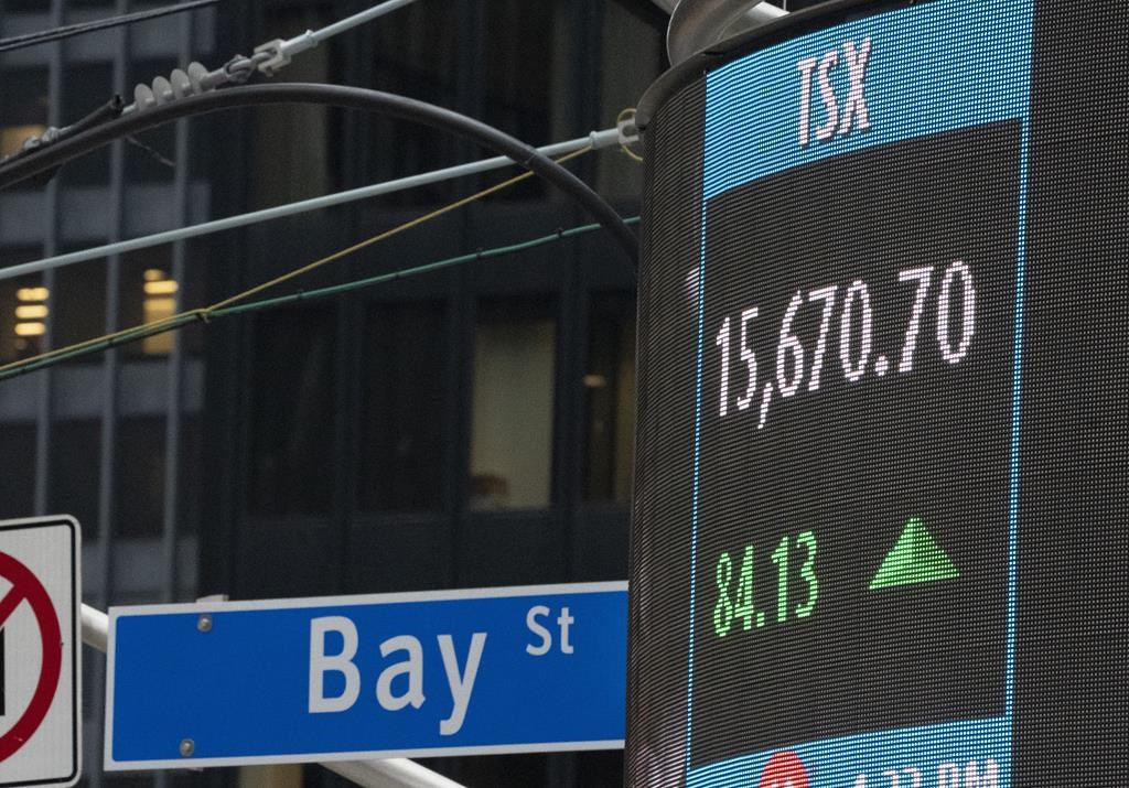 S&P/TSX composite up almost 300 points, U.S. markets also rise