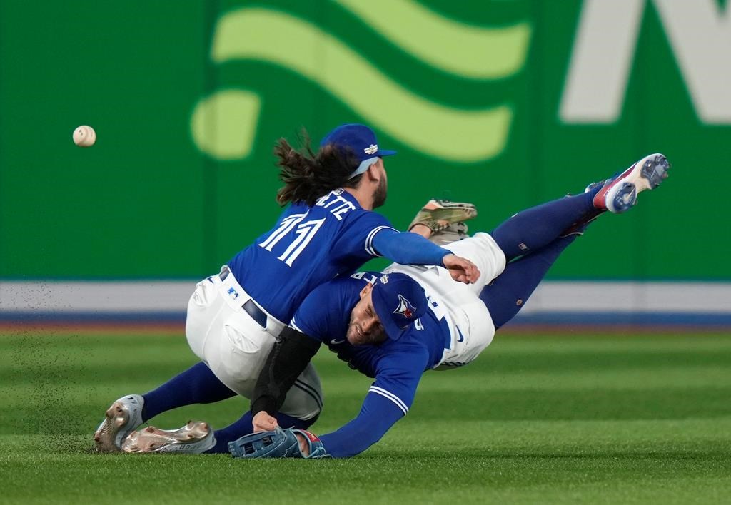 Jays outfielder George Springer undergoes surgery on right elbow to remove bone spur