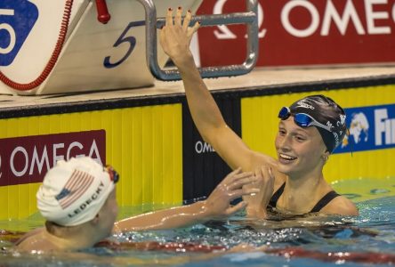 Canada’s McIntosh, Mac Neil win World Cup gold, American Ledecky sets world record