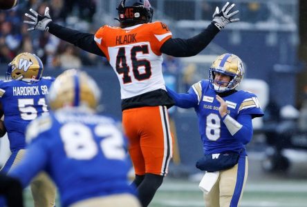 Blue Bombers star quarterback Collaros headlines 2022 CFL all-star team