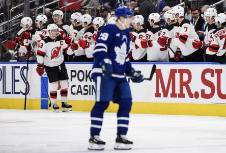 Devils down Maple Leafs 3-2 in overtime for 11th straight win