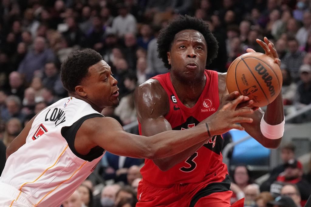 Anunoby “wrung out” after games due to his high energy on both ends of the floor