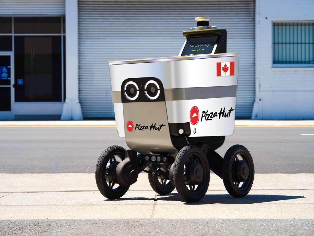 Food delivery robots hit Canadian sidewalks, but many challenges delay mass adoption