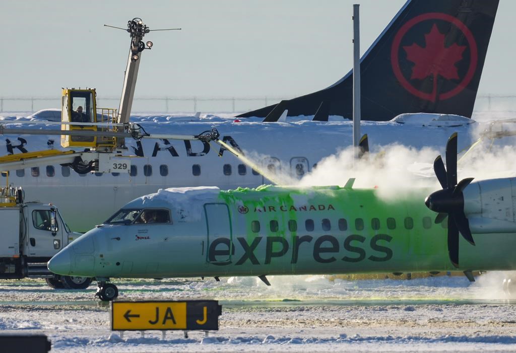 Canadian Press NewsAlert: WestJet cancelling Vancouver, Toronto, Montreal flights