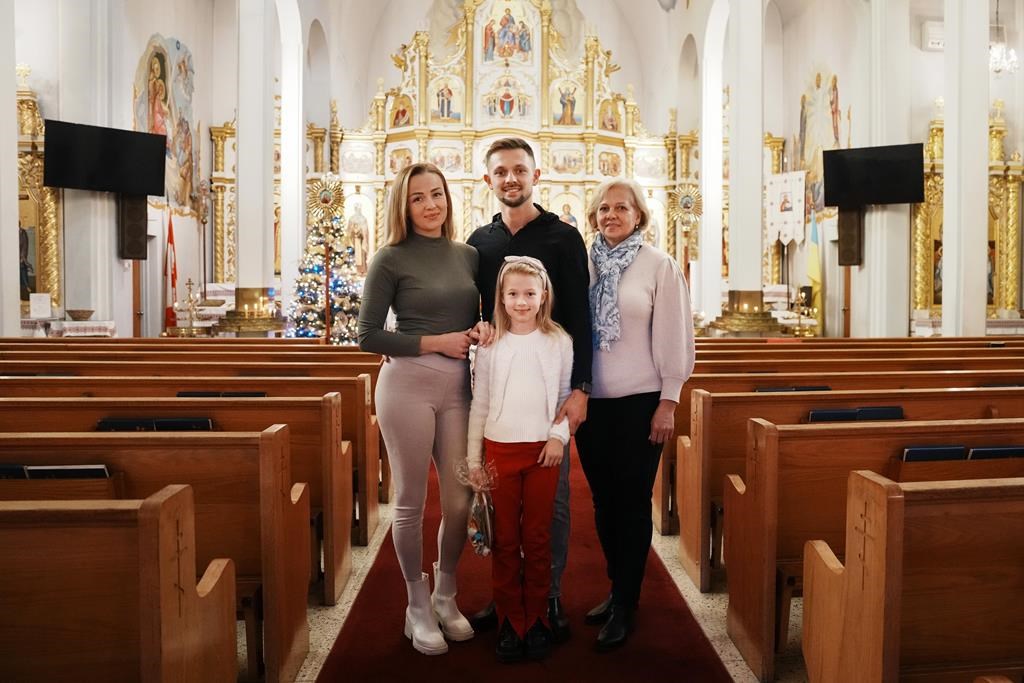 Ukrainians who fled war set to mark first Christmas in Canada, far from loved ones