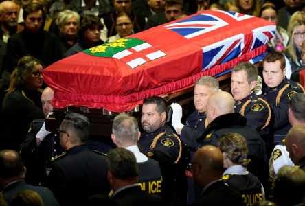 ‘So much more than just a police officer’: Slain OPP constable remembered at funeral