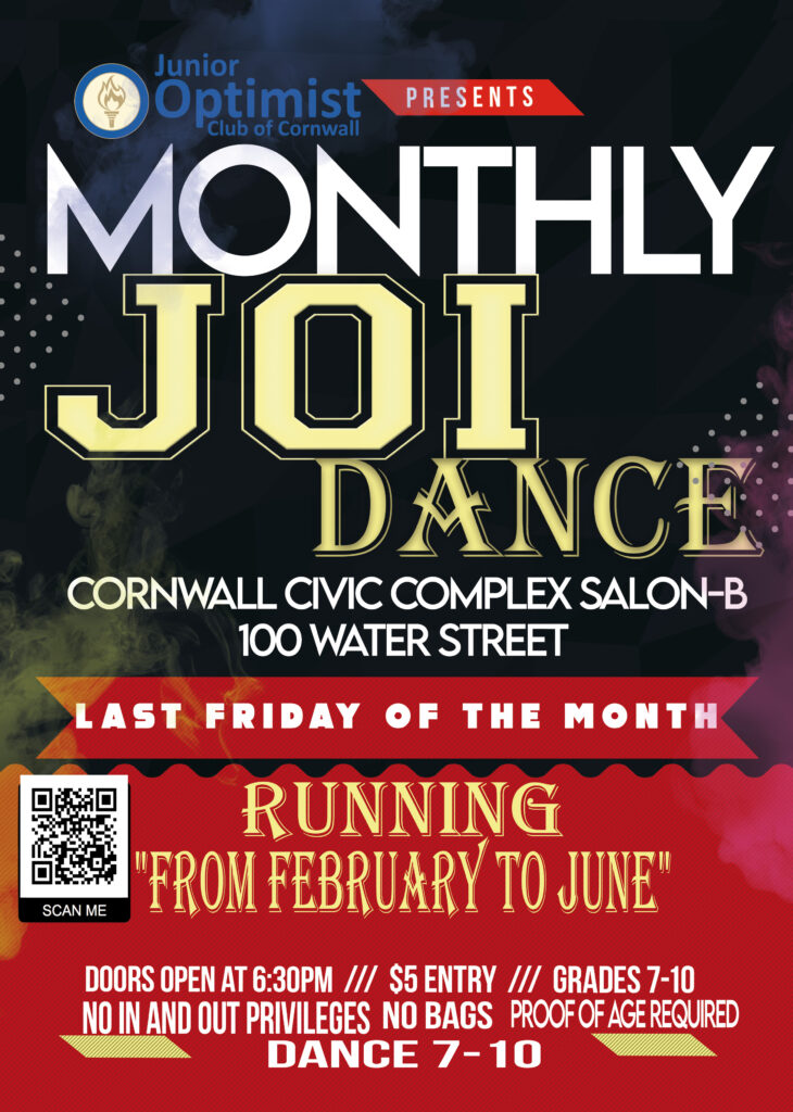 Junior Optimist Club Host Monthly Dances