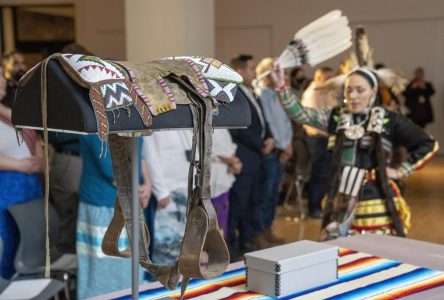 Chief Poundmaker’s pipe, saddle bag returned from Royal Ontario Museum to family