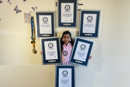 Ontario girl, 9, sets three Guinness World Records in hula hooping