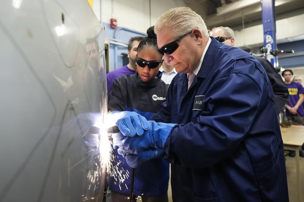 Ontario puts $224M to training centres to boost skilled trades