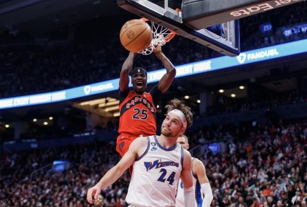 Anunoby, VanVleet power Raptors to 114-104 win over Wizards