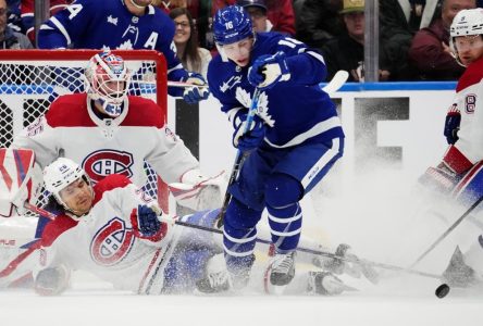 Marner inches closer to 100 points, amateur goalie mops up as Leafs hammer Habs 7-1