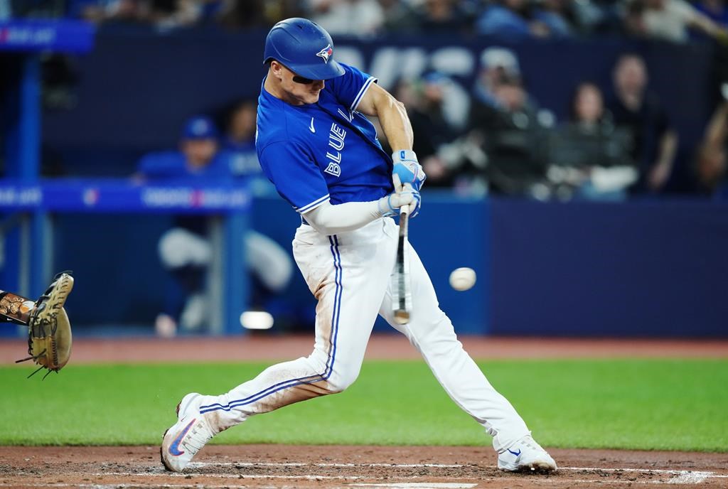 Jays third baseman Chapman returns to lineup after missing a game with viral illness