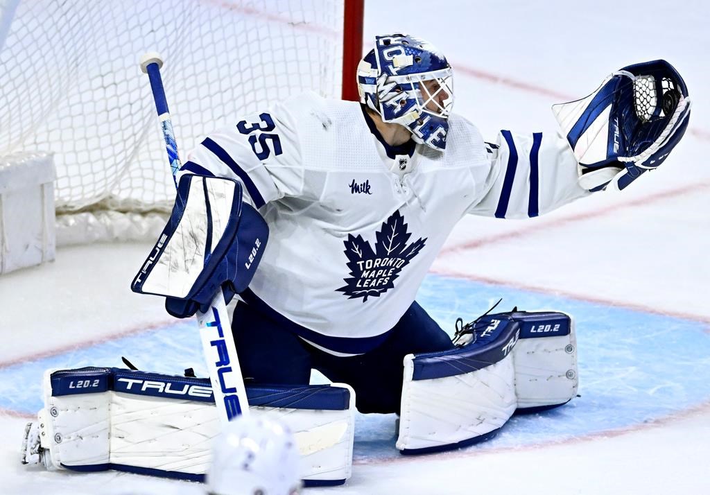 Ilya Samsonov ready for playoff spotlight with Maple Leafs